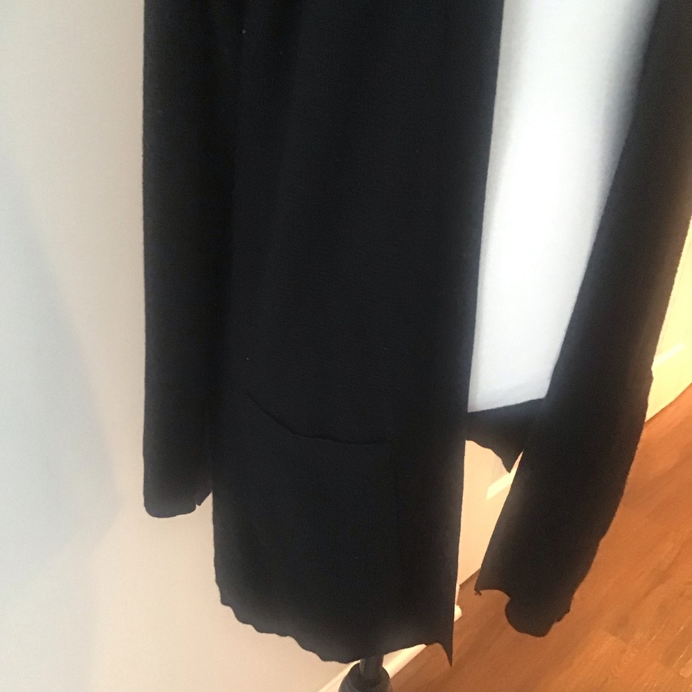 Black pocket knot cardigan - Picture 2 of 9